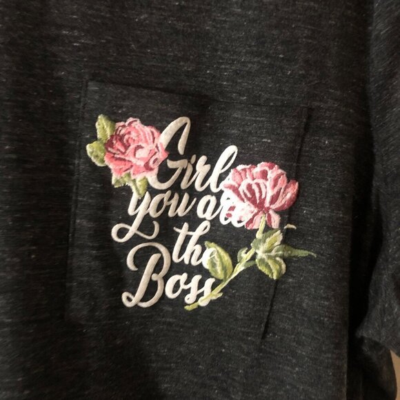 Women's Plus Size Lane Bryant Size 18 / 20 "Girl you are the boss" - Picture 2 of 11